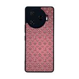 BG AKSESUAR Tecno Camon 30 Pro ile Uyumlu Kılıf, Louis Vuitton Tasarım, Yumuşak Silikon, Şok Emici, Pembe