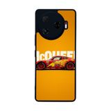 BG AKSESUAR Tecno Camon 30 Pro ile Uyumlu Şimsek McQueen Tasarımlı Glossy Premium Kılıf