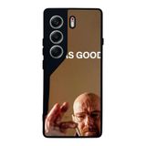 BG AKSESUAR Tecno Camon 40 ile Uyumlu Breaking Bad Tasarımlı Glossy Premium Kılıf, Siyah-Kahverengi