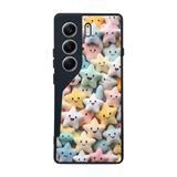 BG AKSESUAR Tecno Camon 40 ile Uyumlu Oyuncak Temalı, Mat Siyah, Yumuşak Silikon, Şok Emici Koruyucu Kılıf
