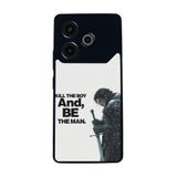 BG AKSESUAR Tecno Pova 6 ile Uyumlu Game of Thrones Tasarımlı Glossy Premium Kılıf, Siyah-Beyaz