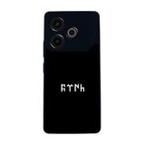 BG AKSESUAR Tecno Pova 6 ile Uyumlu Türk Tasarımlı Glossy Premium Kılıf, Siyah