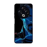 BG AKSESUAR Tecno Spark 30 ile Uyumlu Thor Tasarımlı Glossy Premium Kılıf, Mavi-Siyah