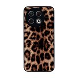 BG AKSESUAR Tecno Spark 30 Pro ile Uyumlu Leopar Desenli Kılıf, Yumuşak Silikon, Koruyucu, Şok Emici Kapak, Siyah