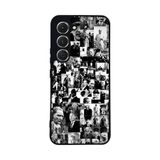 BG AKSESUAR Tecno Spark 40 Pro ile Uyumlu Mustafa Kemal Atatürk Tasarımlı Glossy Premium Kılıf, Siyah
