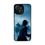 BG AKSESUAR Tecno Spark 40C ile Uyumlu Game of Thrones Tasarımlı Glossy Premium Kılıf, Siyah-Mavi