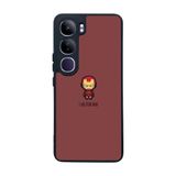 BG AKSESUAR Vivo V40 Lite Uyumlu Iron Man Baskılı Mat Siyah Silikon Kılıf, Şok Emici Koruyucu Kapak