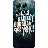 BG AKSESUAR Xiaomi 14T Pro ile Uyumlu Taraftar Desenli Telefon Kılıfı, Fenerbahçe6, Koruyucu
