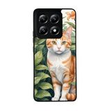 BG AKSESUAR Xiaomi Mi 14T ile Uyumlu Kılıf, Siyah, Yumuşak Silikon, Koruyucu, Şok Emici, Kedi Desenli