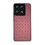 BG AKSESUAR Xiaomi Mi 14T Pro ile Uyumlu Kılıf, LouisVuitton Deseni, Siyah, Yumuşak Silikon, Koruyucu, Şok Emici
