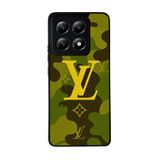 BG AKSESUAR Xiaomi Mi 14T Pro ile Uyumlu Kılıf, LouisVuitton Tasarım, Siyah, Yumuşak Silikon, Koruyucu, Şok Emici