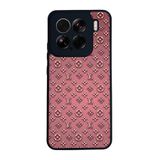BG AKSESUAR Xiaomi Mi 15 ile Uyumlu Siyah Silikon Kılıf, LouisVuitton Deseni, Çiziklere ve Darbelere Karşı Koruma