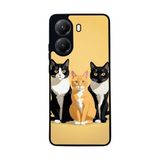 BG AKSESUAR Xiaomi Poco X7 Pro Uyumlu Kılıf, Mat Siyah, Yumuşak Silikon, Koruyucu, Şok Emici, Kedi Desenli