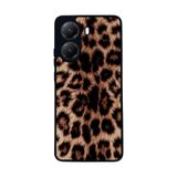 BG AKSESUAR Xiaomi Poco X7 Pro Uyumlu Leopar Desenli Mat Siyah Silikon Kılıf, Şok Emici Koruyucu Kapak