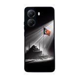 BG AKSESUAR Xiaomi Poco X7 Pro Uyumlu Mat Siyah Kılıf, Yumuşak Silikon, Koruyucu, Şok Emici Kapak, Türk Bayrağı Tasarım