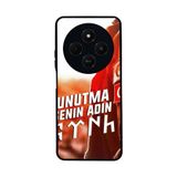 BG AKSESUAR Xiaomi Redmi 14C Uyumlu Göktürkçe Türk Yazılı, Mat Siyah, Yumuşak Silikon, Şok Emici Koruyucu Kılıf