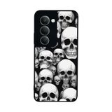 BG AKSESUAR Xiaomi Redmi 15 5G ile Uyumlu KuruKafa Tasarımlı Glossy Premium Kılıf, Siyah