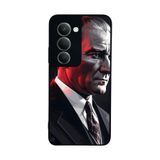 BG AKSESUAR Xiaomi Redmi 15 5G ile Uyumlu Mustafa Kemal Atatürk Tasarımlı Glossy Premium Kılıf
