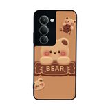 BG AKSESUAR Xiaomi Redmi 15 5G ile Uyumlu Oyuncak Ayıcık Tasarımlı, Yumuşak Silikon, Şok Emici Koruyucu Kılıf, Bej