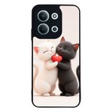 BG AKSESUAR Xiaomi Redmi 15C ile Uyumlu Kedi Figürü Baskılı, Mat Siyah, Yumuşak Silikon, Şok Emici Kapak Kılıf