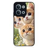 BG AKSESUAR Xiaomi Redmi 15C ile Uyumlu Kedi Figürü Baskılı, Mat Siyah, Yumuşak Silikon, Şok Emici Koruyucu Kılıf