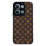 BG AKSESUAR Xiaomi Redmi 15C ile Uyumlu Kılıf, Louis Vuitton Deseni, Siyah, Yumuşak Silikon, Şok Emici