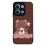 BG AKSESUAR Xiaomi Redmi 15C Uyumlu Oyuncak Ayıcık Tasarımlı, Yumuşak Silikon, Şok Emici Kapak Kılıf, Kahverengi