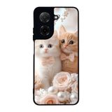 BG AKSESUAR Xiaomi Redmi A5 ile Uyumlu Kedi Figürü Baskılı, Mat Siyah, Yumuşak Silikon, Koruyucu, Şok Emici Kapak Kılıf