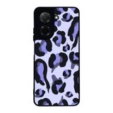 BG AKSESUAR Xiaomi Redmi A5 ile Uyumlu Pastel Leopar Desenli Siyah Silikon Kılıf, Şok Emici Koruyucu Kapak