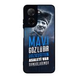 BG AKSESUAR Xiaomi Redmi A5 ile Uyumlu Siyah Kılıf, Mustafa Kemal Atatürk Baskılı, Yumuşak Silikon, Koruyucu, Şok Emici
