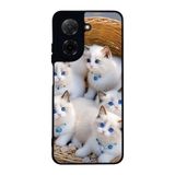 BG AKSESUAR Xiaomi Redmi A5 Uyumlu Kedi Figürü Temalı, Mat Siyah, Yumuşak Silikon, Şok Emici Koruyucu Kılıf