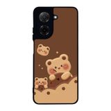 BG AKSESUAR Xiaomi Redmi A5 Uyumlu Oyuncak Ayıcık Baskılı, Yumuşak Silikon, Şok Emici Kapak Kılıf