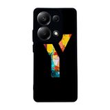 BG AKSESUAR Xiaomi Redmi Note 13 Pro 4G ile Uyumlu Mat Siyah Silikon Kılıf, Koruyucu, Şok Emici, Harry Potter Temalı