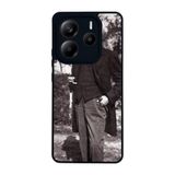BG AKSESUAR Xiaomi Redmi Note 14 5G ile Uyumlu Kılıf, Mat Siyah, Yumuşak Silikon, Koruyucu, Şok Emici, Atatürk Baskılı