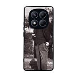 BG AKSESUAR Xiaomi Redmi Note 14 Pro 4G ile Uyumlu Kılıf, Yumuşak Silikon, Koruyucu, Şok Emici, Atatürk Baskılı, Siyah