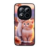 BG AKSESUAR Xiaomi Redmi Note 15 Pro Plus ile Uyumlu Kedi Figürü Baskılı, Mat Siyah, Silikon, Şok Emici Koruyucu Kılıf