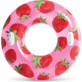 Bg Store 56261 Tutmalı Simit Karpuz Desenli 107 Cm, Su Sporları, Plaj Malzemesi, Şişme Ürün, Yüzme Aksesuarı, Kamp, Dalış, Güvenlik