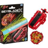 Bg Store Beyblade x Soar Phoenix 9-60GF Deluxe Ip Fırlatıcı Seti, Saldırı Tipi Sağ Dönen Top Oyuncak; 8 Yaşındaki Erkek ve Kız Çocuklar Için Harika Hediye