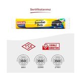 Bg Store Ekonomik Endüstriyel Çöp Torbası Jumbo Siyah 10’lu 80×110 Cm, Yırtılmaya Dayanıklı, Jumbo Boy Çöp Poşeti, Çift Katlı, Geri Dönüştürülebilir, Fabrika, Inşaat, Depo, Kafe, Otel, Hastane, Bahçe