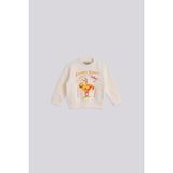 Bg Store Erkek Bebek Kırık Beyaz Sweatshirt - 2 Yaş