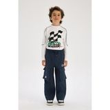 Bg Store Erkek Çocuk Lacivert Pantolon - 8 Yaş