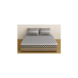 Bg Store Ezgi Battal Boy Desenli Lastikli Çarşaf Seti 180X200 cm + 2 Adet Yastık Kılıfı 50X70 Açık Mavi, Stilbatzk - 001-Renkli