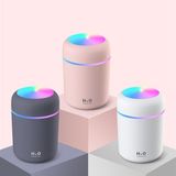 Bg Store Hava Nemlendirici H2O Humidifier Ortam Nemlendirici Işıklı Buhar Makinesi Aroma Difüzörlü Araç Içi, Oda Nemlendirici (Karışık Renk Beyaz, Gri, Pembe)