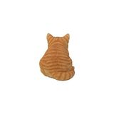Bg Store Hi-Line Hediye Ltd Heykel, Uyuyan Tekir Kedi, Turuncu