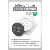 Bg Store Ipeksi Toz Pudra - Sabitleyici Etki Mat Bitiş - Loose Powder 01 Transparent