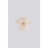 Bg Store Kız Bebek Ekru Tshirt - 9 Ay