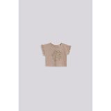 Bg Store Kız Bebek Kahverengi Tshirt - 18 Ay