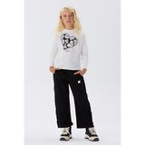 Bg Store Kız Çocuk Ekru T-Shirt - 4 Yaş