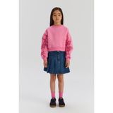 Bg Store Kız Çocuk Pembe Sweatshirt - 12 Yaş