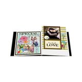 Bg Store MB10EMB Kabartmalı Post Bound Fotoğraf Albümü, 30.5X30.5 Cm, Siyah - 30,5 x 30,5 cm